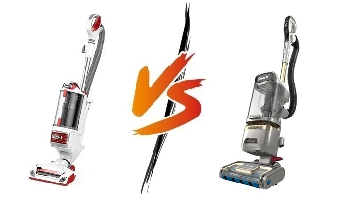 Shark NV501 vs Shark LA502