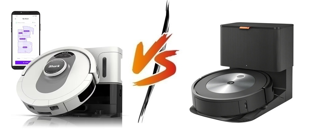 Shark AI Ultra vs iRobot Roomba j7+